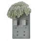 2nd Ave Lighting Jade 7.5" Charm Wall Sconce With Black Chrome Over Nickel Finish