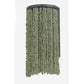 2nd Ave Lighting Jade 7.5" Charm Wall Sconce With Black Chrome Over Nickel Finish