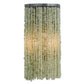 2nd Ave Lighting Jade 7.5" Charm Wall Sconce With Black Chrome Over Nickel Finish