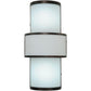 2nd Ave Lighting Jayne 11" Wall Sconce in Mahogany Bronze