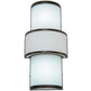 2nd Ave Lighting Jayne 11" Wall Sconce in Mahogany Bronze