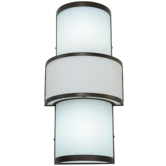 2nd Ave Lighting Jayne 11" Wall Sconce in Mahogany Bronze