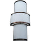 2nd Ave Lighting Jayne 15" Wall Sconce With Mahogany Bronze Finish