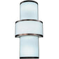 2nd Ave Lighting Jayne 15" Wall Sconce With Mahogany Bronze Finish