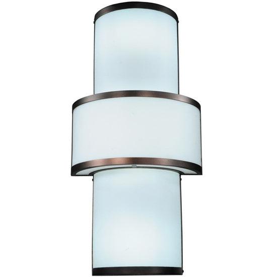 2nd Ave Lighting Jayne 15" Wall Sconce With Mahogany Bronze Finish