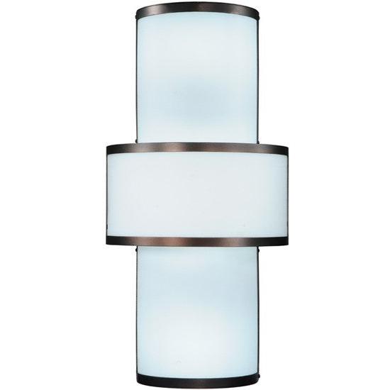 2nd Ave Lighting Jayne 15" Wall Sconce With Mahogany Bronze Finish