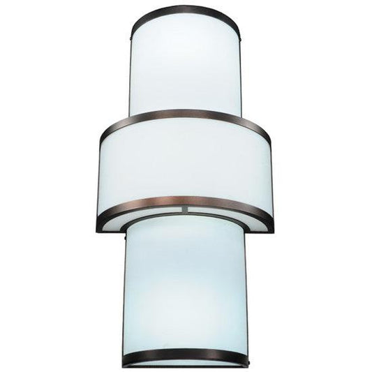 2nd Ave Lighting Jayne 15" Wall Sconce With Mahogany Bronze Finish