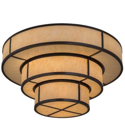 2nd Ave Lighting Jayne 36" Wide 3 Tier Pendant in Timeless Bronze