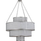 2nd Ave Lighting Jayne 44" Wide 4 Tier Pendant in Nickel Finish