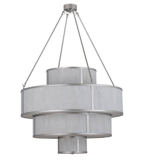 2nd Ave Lighting Jayne 44" Wide 4 Tier Pendant in Nickel Finish
