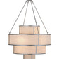 2nd Ave Lighting Jayne 44" Wide 4 Tier Pendant in Nickel Finish
