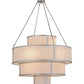 2nd Ave Lighting Jayne 44" Wide 4 Tier Pendant in Nickel Finish