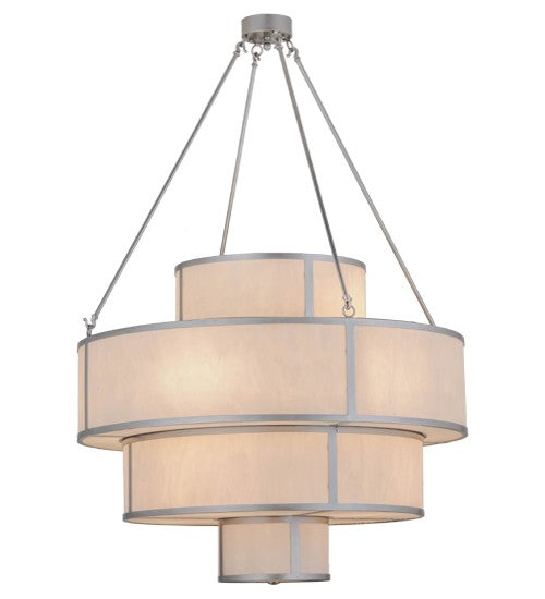 2nd Ave Lighting Jayne 44" Wide 4 Tier Pendant in Nickel Finish