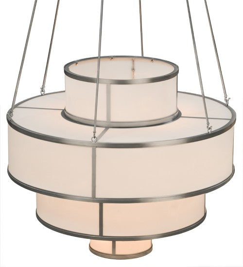 2nd Ave Lighting Jayne 60" Wide 4 Tier Pendant in Nickel Finish
