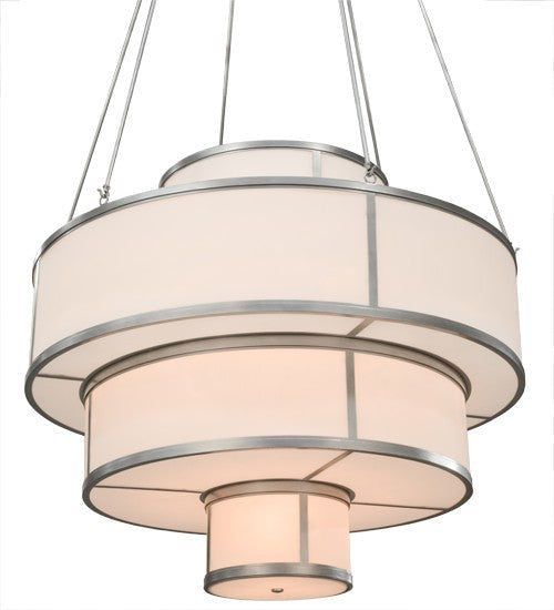 2nd Ave Lighting Jayne 60" Wide 4 Tier Pendant in Nickel Finish