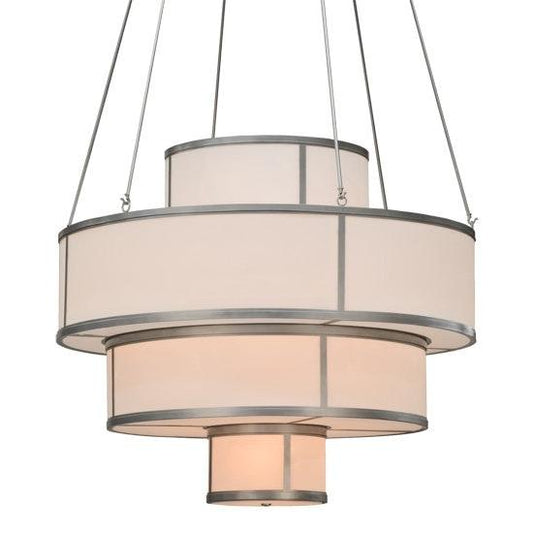 2nd Ave Lighting Jayne 60" Wide 4 Tier Pendant in Nickel Finish