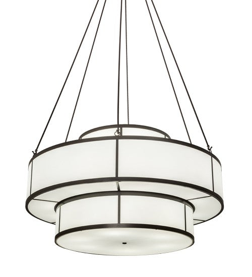 2nd Ave Lighting Jayne 66" Wide 3 Tier Pendant in Timeless Bronze Finish