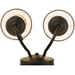 2nd Ave Lighting Jenna 12" Wide 2 Light Wall Sconce in French Bronze Finish