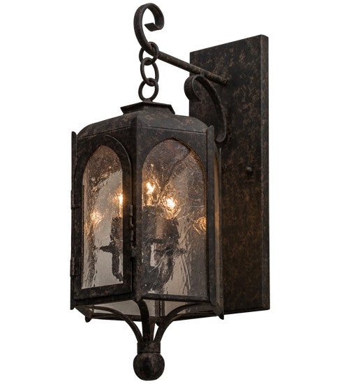 2nd Ave Lighting Jonquil 10" Wide Wall Sconce in Coffee Bean Finish