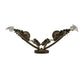 2nd Ave Lighting Josephine 19" 2-Light E12 Base Autumn Leaf Wall Sconce