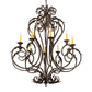2nd Ave Lighting Josephine 42" Wide 10 Light Chandelier in Antiquity Finish