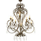 2nd Ave Lighting Josephine 48" Wide 10 LT Chandelier in Pompeii Gold Finish