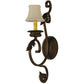 2nd Ave Lighting Josephine 5" Wide Wall Sconce in Gilded Tobacco Finish