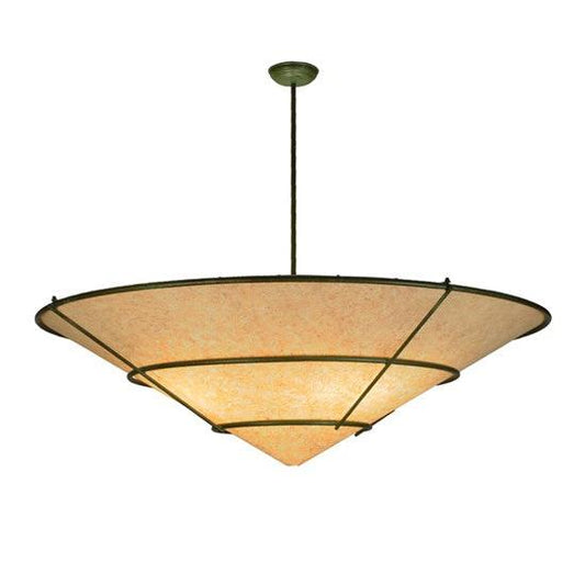 2nd Ave Lighting Kalahari 48" Wide Pendant in Weathered Brass Finish