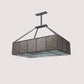 2nd Ave Lighting Kaplan 66" Oblong Pendant in Smoke Finish