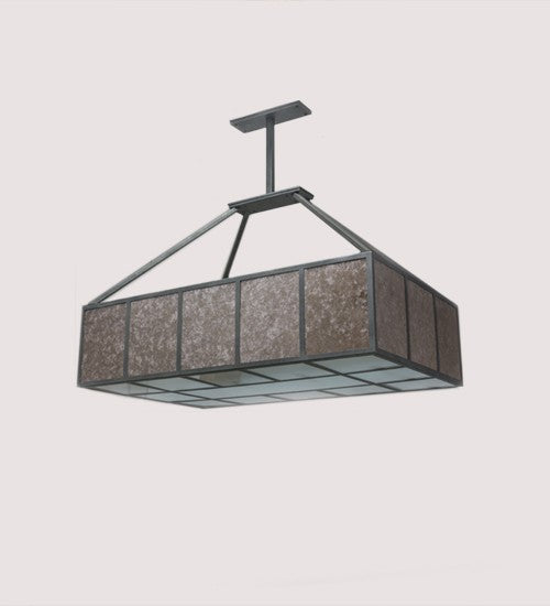 2nd Ave Lighting Kaplan 66" Oblong Pendant in Smoke Finish