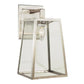 2nd Ave Lighting Kellie 9.25" Wide Wall Sconce in Brushed Stainless Steel Finish