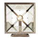 2nd Ave Lighting Kellie 9.25" Wide Wall Sconce in Brushed Stainless Steel Finish