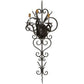 2nd Ave Lighting Kenna 14" Wide 3 Light Wall Sconce in Gilded Tobacco Finish