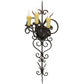 2nd Ave Lighting Kenna 14" Wide 3 Light Wall Sconce in Gilded Tobacco Finish