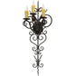 2nd Ave Lighting Kenna 14" Wide 3 Light Wall Sconce in Gilded Tobacco Finish