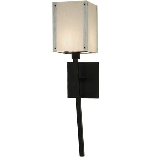 2nd Ave Lighting Kerasa 8" Wide Wall Sconce in Textured Black Finish