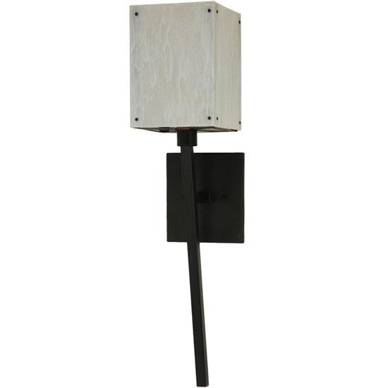 2nd Ave Lighting Kerasa 8" Wide Wall Sconce in Textured Black Finish