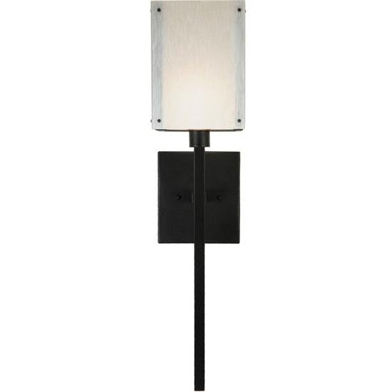 2nd Ave Lighting Kerasa 8" Wide Wall Sconce in Textured Black Finish