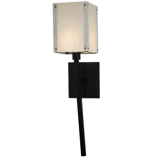 2nd Ave Lighting Kerasa 8" Wide Wall Sconce in Textured Black Finish