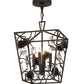 2nd Ave Lighting Kitzi 14" Pinecone Pendant in Chestnut Finish