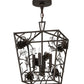 2nd Ave Lighting Kitzi 14" Pinecone Pendant in Chestnut Finish