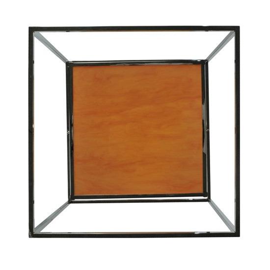 2nd Ave Lighting Kitzi 22" Box Pendant in Chrome Finish
