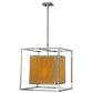 2nd Ave Lighting Kitzi 22" Box Pendant in Chrome Finish