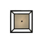 2nd Ave Lighting Kitzi 22" Box Pendant in Flemish Bronze Finish