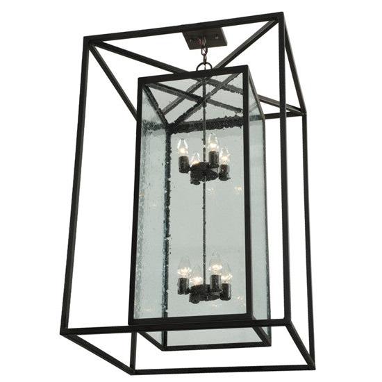 2nd Ave Lighting Kitzi 28" Box Pendant in Oil Rubbed Bronze