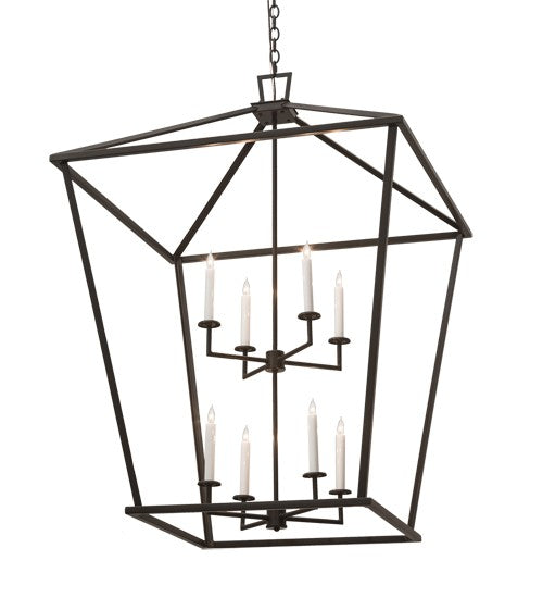 2nd Ave Lighting Kitzi 36" Square Tapered Pendant in Timeless Bronze