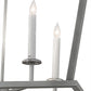 2nd Ave Lighting Kitzi 36" Tapered Pendant in Nickel Finish