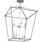 2nd Ave Lighting Kitzi 36" Tapered Pendant in Nickel Finish