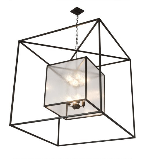 2nd Ave Lighting Kitzi 48" Box Pendant in Timeless Bronze Finish