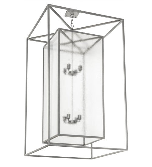 2nd Ave Lighting Kitzi Box 36" Pendant in Pewter Finish